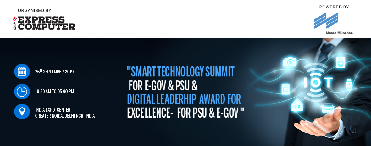 Smart Technology Sunmmit and Digital Leaderhip Award - Government